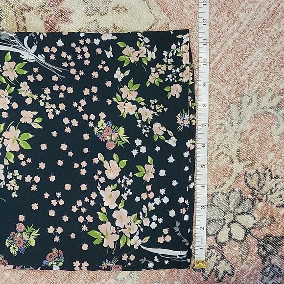 Band of Gypsies Smocked Back Corset Bra Top Floral Jumper with Pockets Size S - Picture 9 of 14